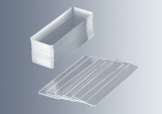 1000912-50 microscope slides, 76x26x1, twin-frosted
